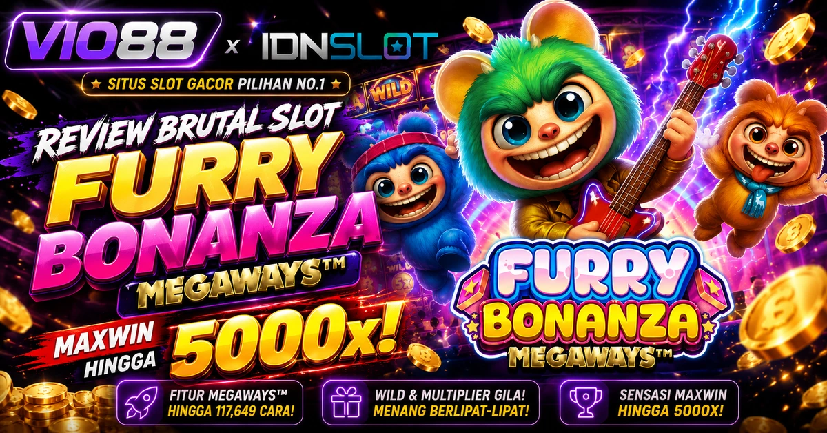Review Brutal Slot Furry Bonanza Megaways Maxwin 5000x!